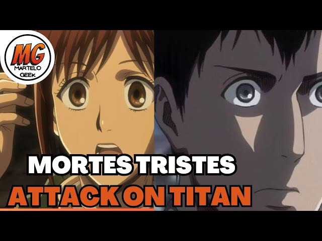 As 5 mortes mais tristes de Attack on Titan [LISTA]