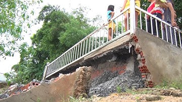 Sạt lở nghiêm trọng do khai thác cát trái phép trên sông Đồng Nai