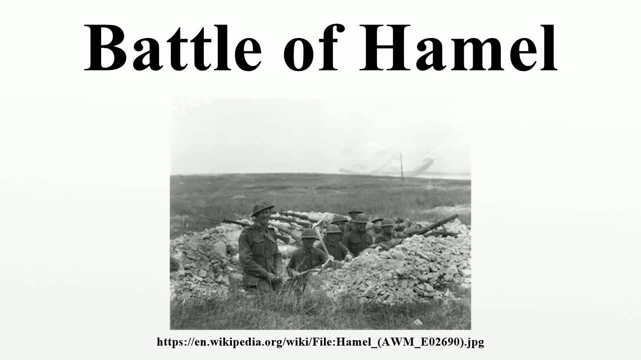 Battle of Hamel YouTube