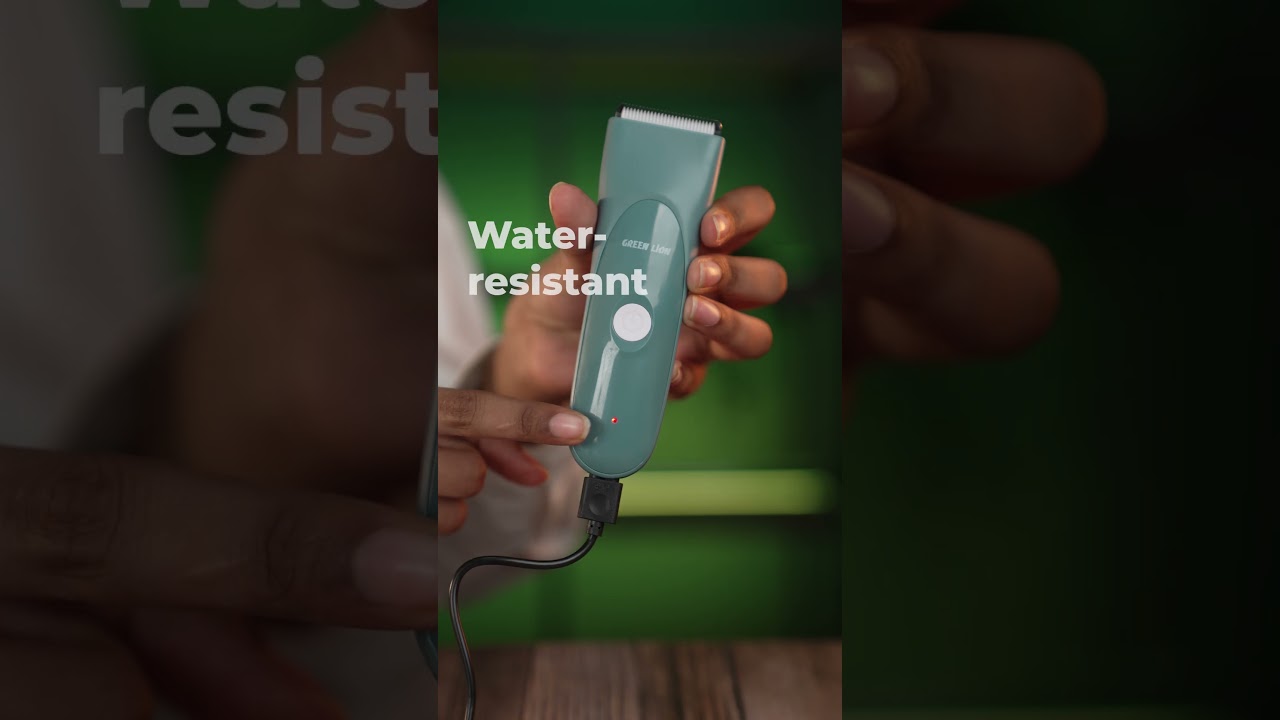 Green Lion Baby Hair Clipper 600mAh: Gentle & Eco-Friendly Trimming