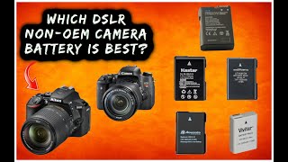 Which Camera Battery Brand Performs Best? Find Out!