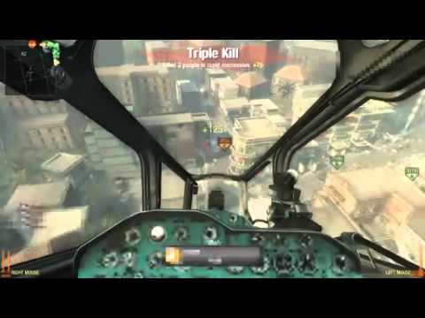 「Call of Duty BLACK OPS」キルストリークムービー Gunship