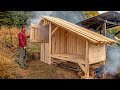 How to build a smokehouse  start to finish timelapse