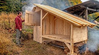 HOW TO BUILD A SMOKEHOUSE  Start to Finish Timelapse