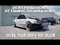 Vick Chandras Mitsubishi Evo 9 tuned at Tuning Technologies   (insane boost)