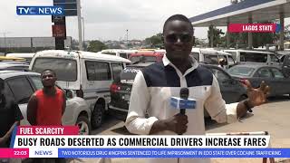 Fuel scarcity: Busy Road Deserted As Commercial Drivers Increase Fares