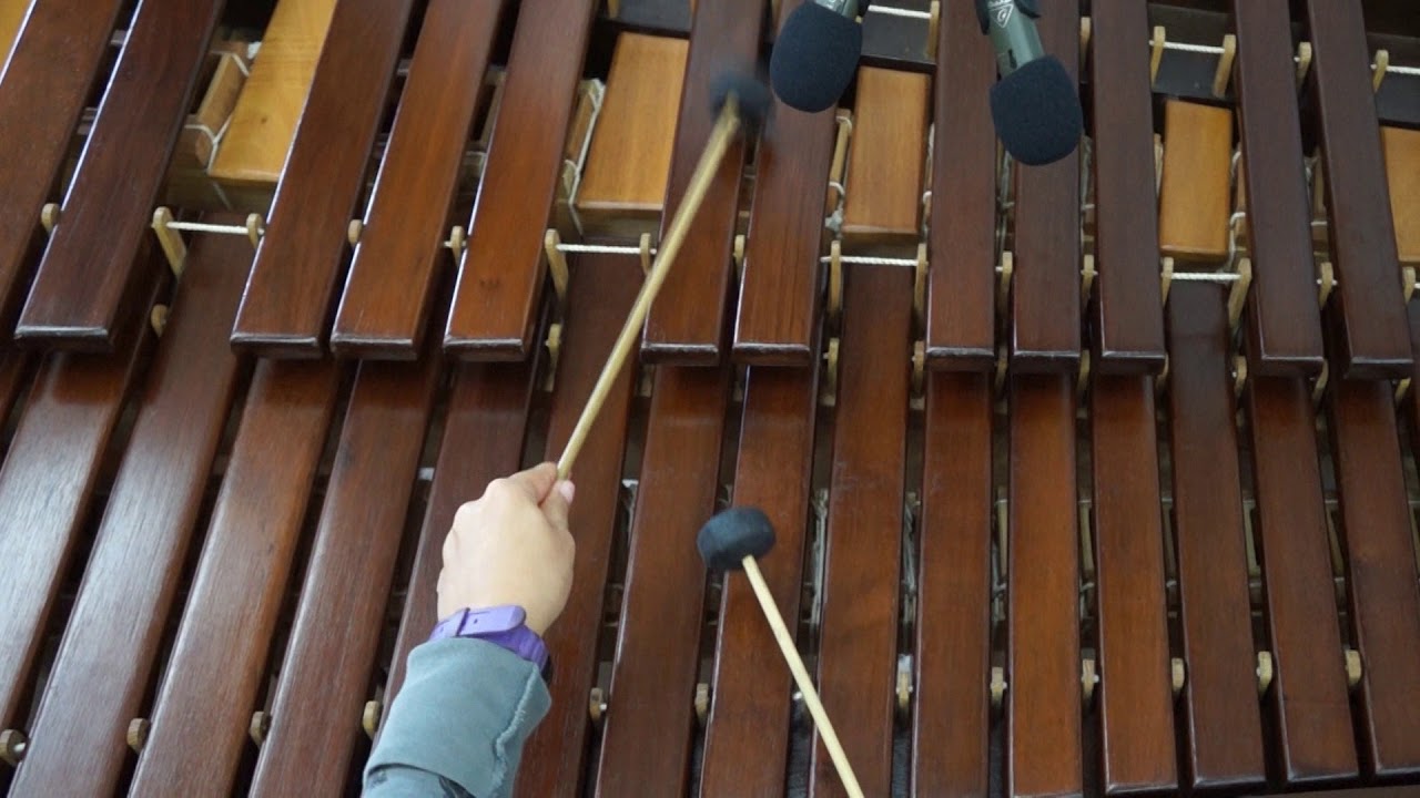 Ejercicio para Marimba: Trémolo La Mayor - YouTube