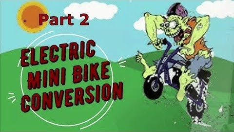 Alternator powered Electric Mini Bike part 2