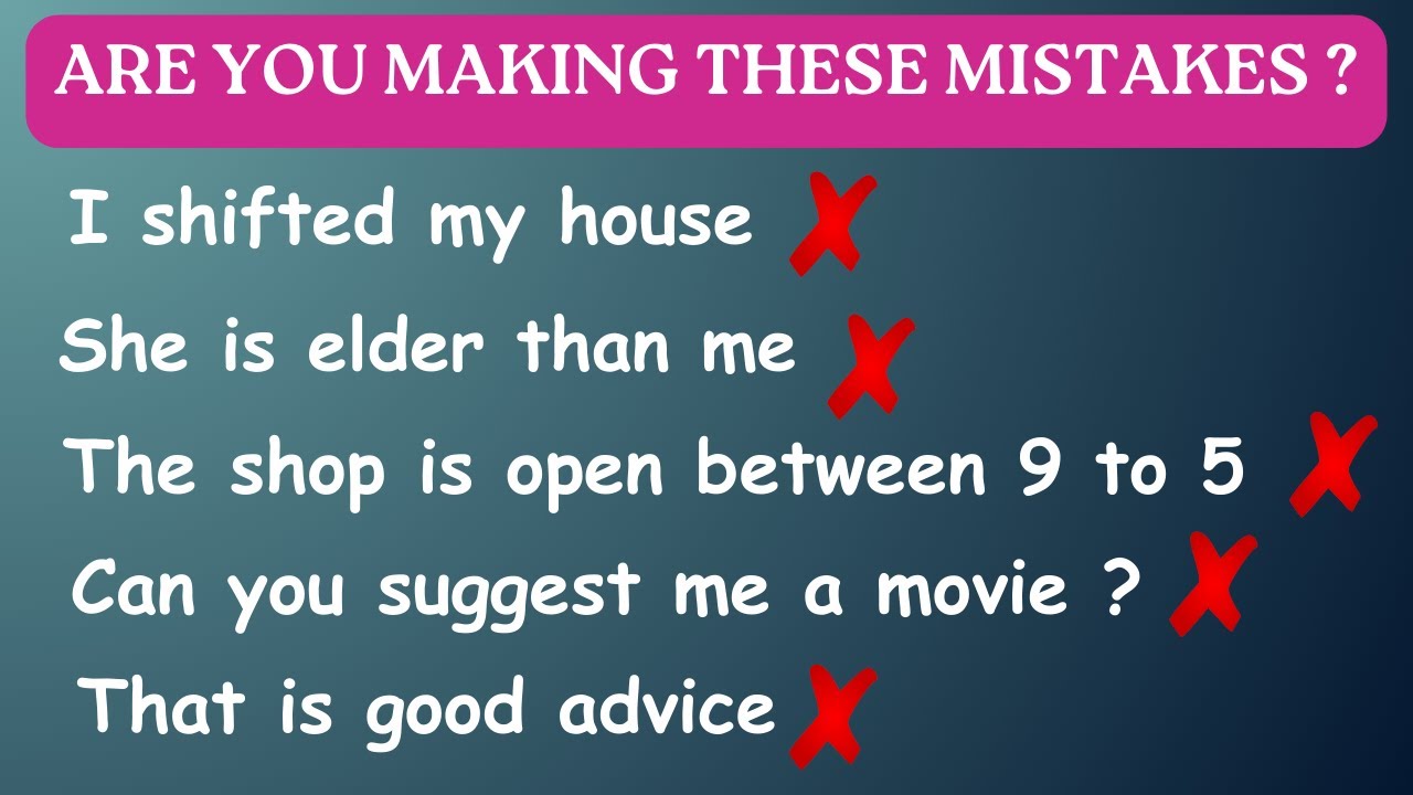 Are you making these mistakes ? YouTube