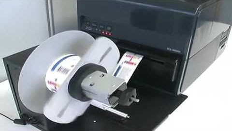 Label Rewinder for SwiftColor SCL4000D and QuickLabel Kiaro