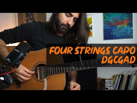four strings capo - tuning : dgcgad