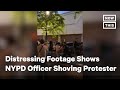 NYPD Officer Under Investigation for Shoving Protester after Distressing Video Emerges | NowThis