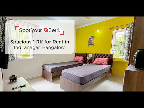 1 RK Apartments For Rent In Indiranagar, Bangalore.- [Spot Your Settl.] - Settl. Samara