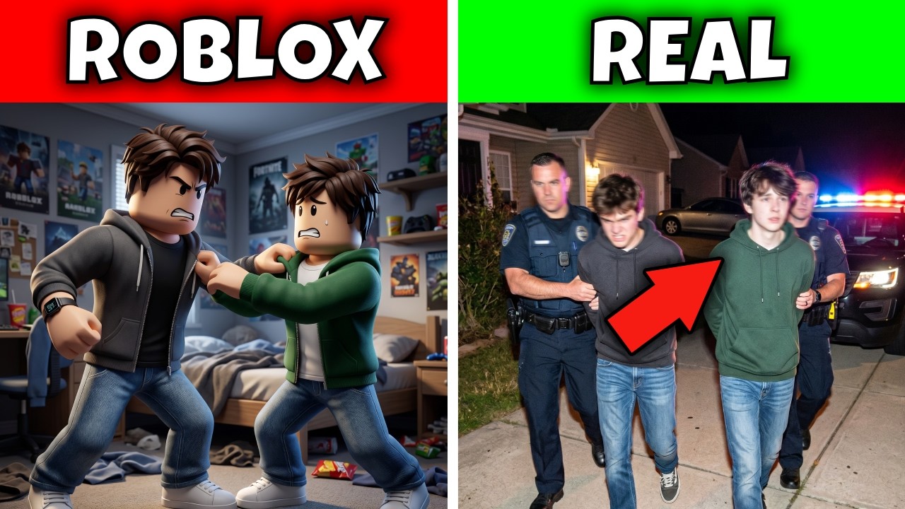 2 Brothers FOUGHT Over ROBUX Until Police Came - YouTube