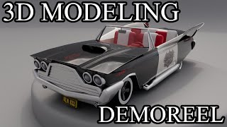 3D Modeling Demoreel 2023