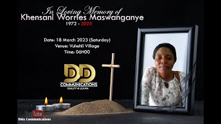 Khensani Dorries Maswanganye