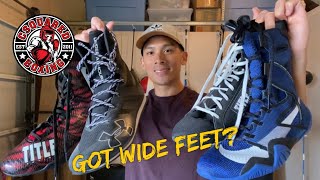 What Are The BEST Boxing Shoes For WIDE FEET?