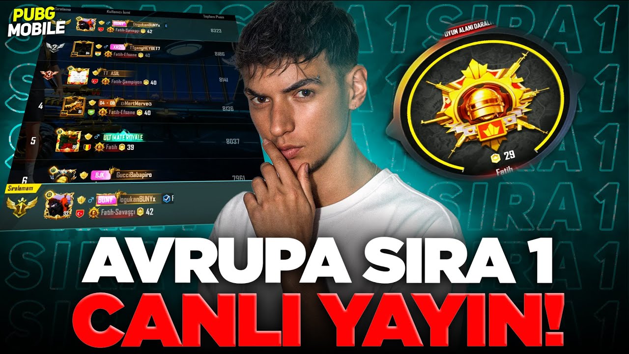 🔴 AVRUPA SIRA 1 CANLI YAYIN 🔴