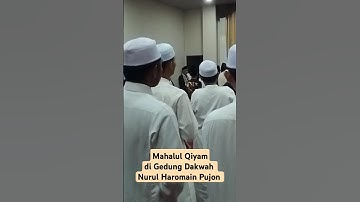 Mahalul Qiyam di Gedung Dakwah Ma