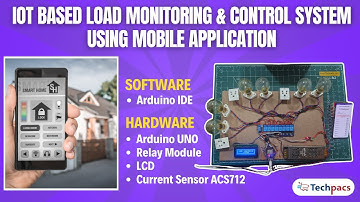 iot based load monitoring and control system using mobile application