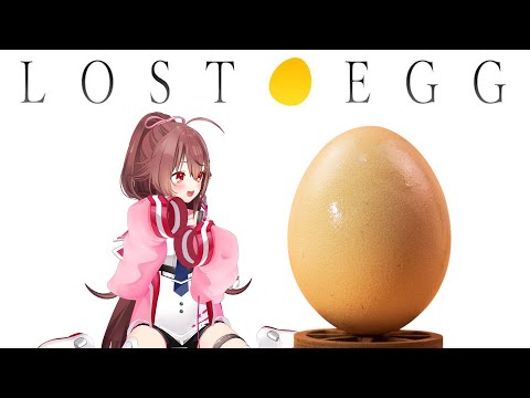 【LOST EGG】卵を転がしゴールを目指せ！！見た目はカジュアル、難易度鬼畜な人気ゲームをプレイ♪【個人VTuber リア】