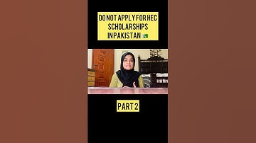 Why you should not apply for #HEC European #Scholarships from #Pakistan #viral #shorts
