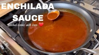 My 5 Star ENCHILADA SAUCE // You’ll Never Want Another One ❤