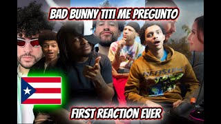 AMERICANS FIRST EVER REACTION TO Bad Bunny - Tití Me Preguntó (Official Video) | Un Verano Sin Ti !!