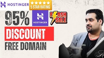 95% Hostinger Domain Coupon Code Discount | How to Get FREE Domain  (Step-by-Step Guide)