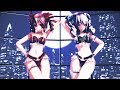 【MMD】Sea Breeze Tda式 テト & つみ式 鹿島