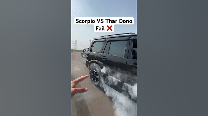 Mahindra Scorpio Vs Mahindra Thar #shortsyoutube #viralshorts #mahindrascorpio
