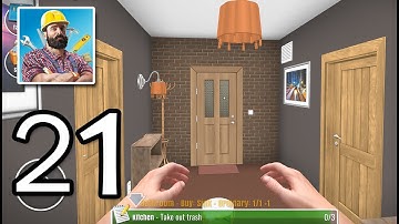 House Flipper: Home Design, Renovation Games Mobile 2021 - Gameplay Walkthrough (iOS, Android)