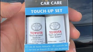 How to Use Toyota Genuine TouchUp Paint: Easy Car Scratch Repair Guide