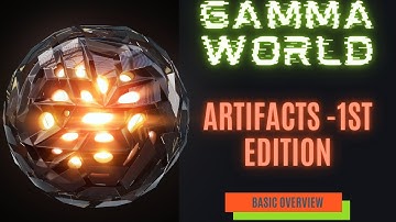 Gamma World RPG Series - Artifacts - 1st Edition (Part 1)