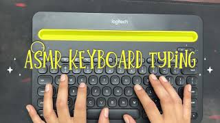 Extremely Relaxing Keyboard Typing ASMR (no talking)(USE HEADPHONES)