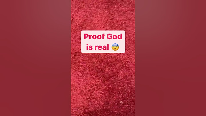 Proof God Is Real!