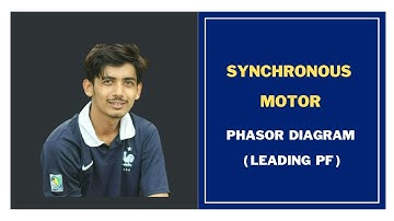 7. Synchronous Motor Phasor Diagram || Leading power factor || Synchronous Motor Bangla Tutorial