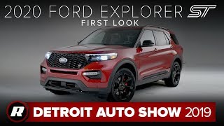 2020 Ford Explorer ST is a 400-horsepower performance family hauler | Detroit 2019 2020 Ford Explorer ST is a 400-horsepower performance family hauler | Detroit 2019