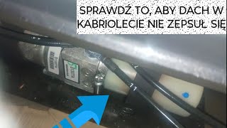 JAK SPRAWDZIĆ POZIOM PŁYNU HYBDRAULICZNEGO DACHU ? KABRIOLET FORD MUSTANG 