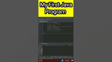 My First Project In Java // Java Programming // #youtubeshorts #shorts #ytshort #java #coding