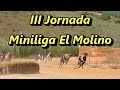 III Jornada Miniliga el Molino, regates en Carrascosa de Haro