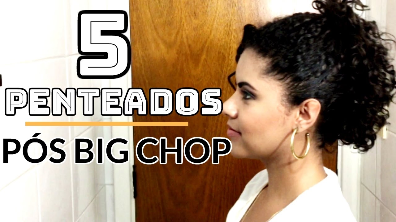 5 PENTEADOS PRÁTICOS E RÁPIDOS PARA CABELOS CACHEADOS CURTOS