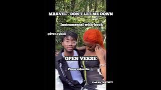 Marvel - Don't Let Me Down | freebeat instrumental with hook open verse afrobeat free beat afro R&B