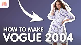 Sew a Spring/Summer Dress | Vogue 2004 Sewalong