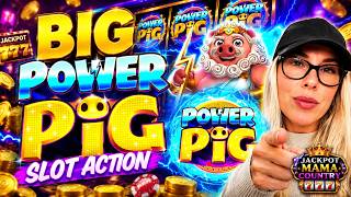 🐷💥 POWER PIG BONUS BLAST! Huge Wins, Big Bonuses &amp; Wild Slot Action! 🎰🔥
