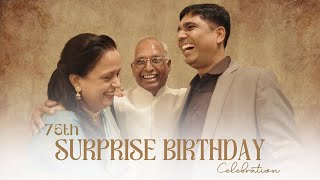 75th Surprise Birthday Celebration | Cinematic Video