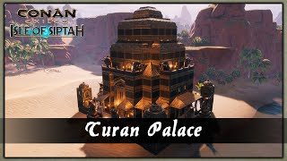 HOW TO BUILD A TURAN PALACE [SPEED BUILD] - CONAN EXILES