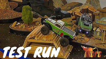 Mid South Hobbies Mini Crawler Course Addition Test Run |  Axial SCX24 Betty | Got No Chill RC
