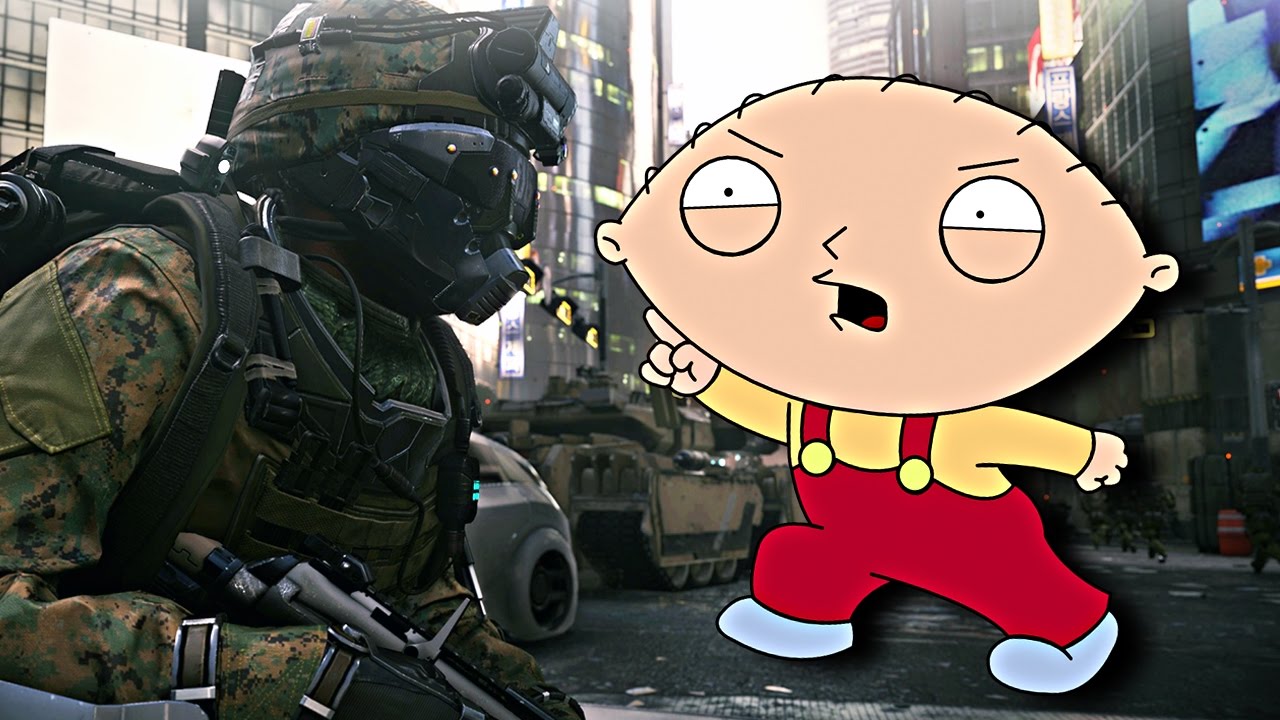 STEWIE GRIFFIN VS HACKERS ON CALL OF DUTY!
