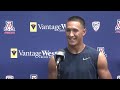 Arizona Football Press Conference - Tetairoa McMillan